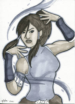 Sketch Card - Korra