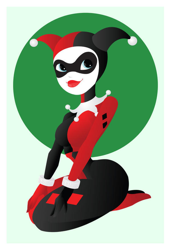 Harley Quinn Sitting