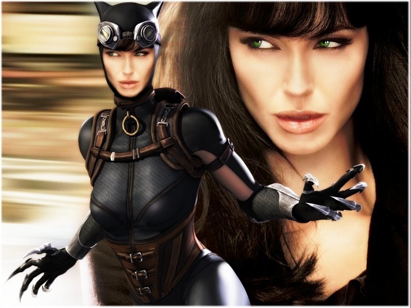 Angelina Jolie as Catwoman by EvilMaybe on DeviantArt