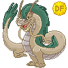 Recoloured Eastern Dragon- Haku