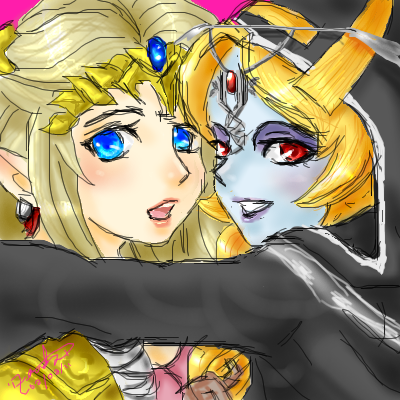 VDay- Zelda x Midna