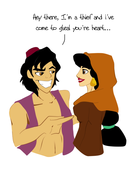 Aladdin's smooth moves...