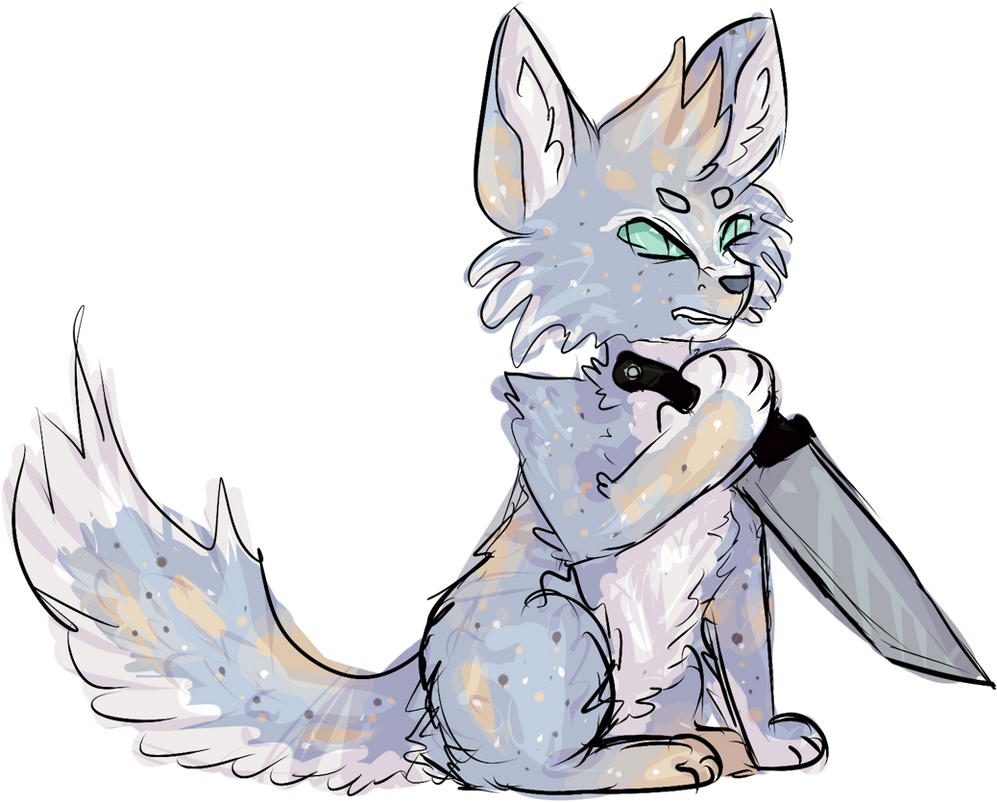 Knife Cat Knife Cat by plumisland on DeviantArt