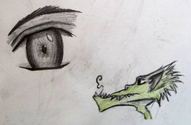 Dragon/Imp - Sketchbook drawings