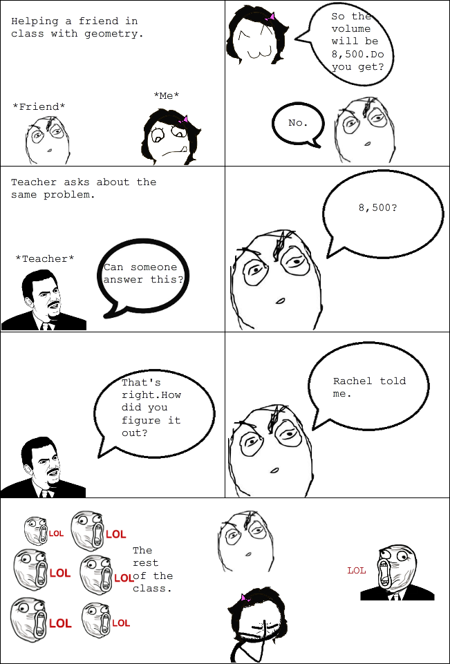 School Rage Comic