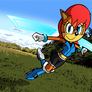 Sally Acorn Leaps with Wrist Blades - Coloured