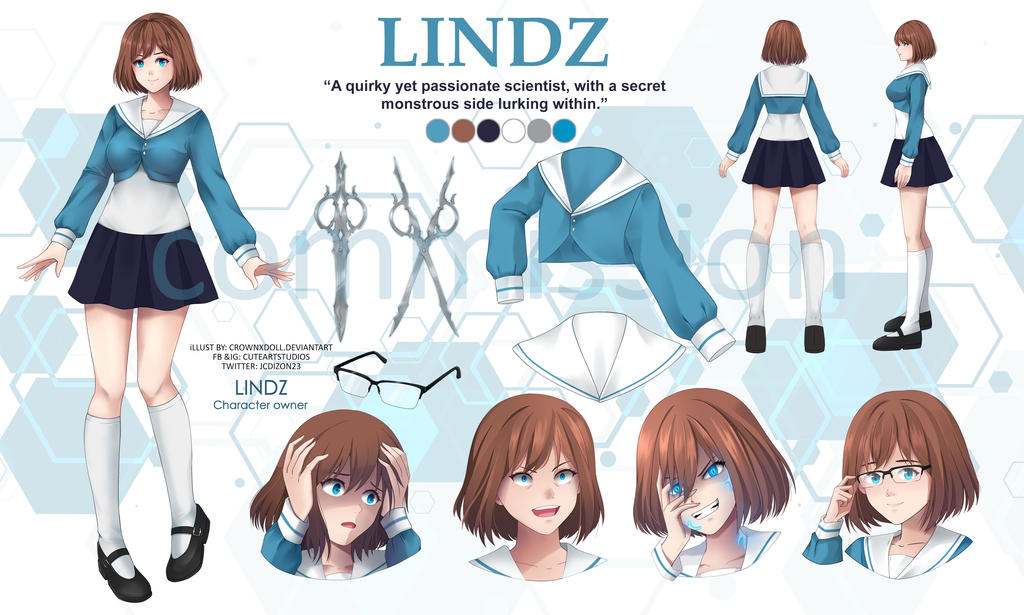 comm: Lindz by crownxdoll on DeviantArt