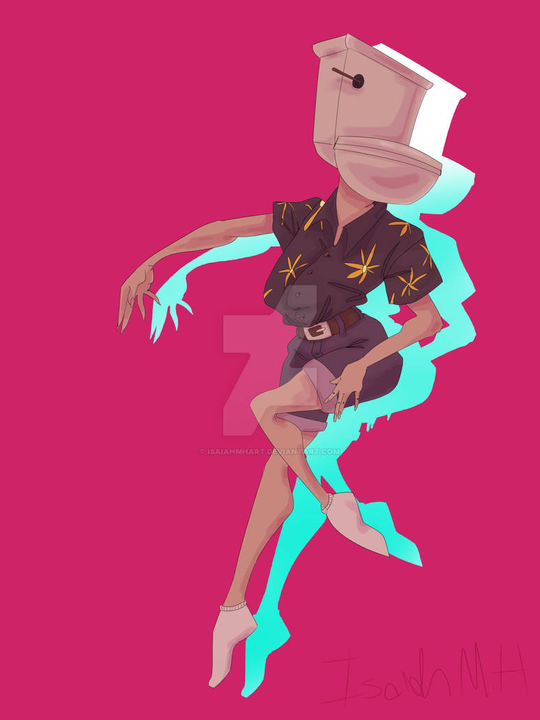 Toilet girl by IsaiahMhArt on DeviantArt