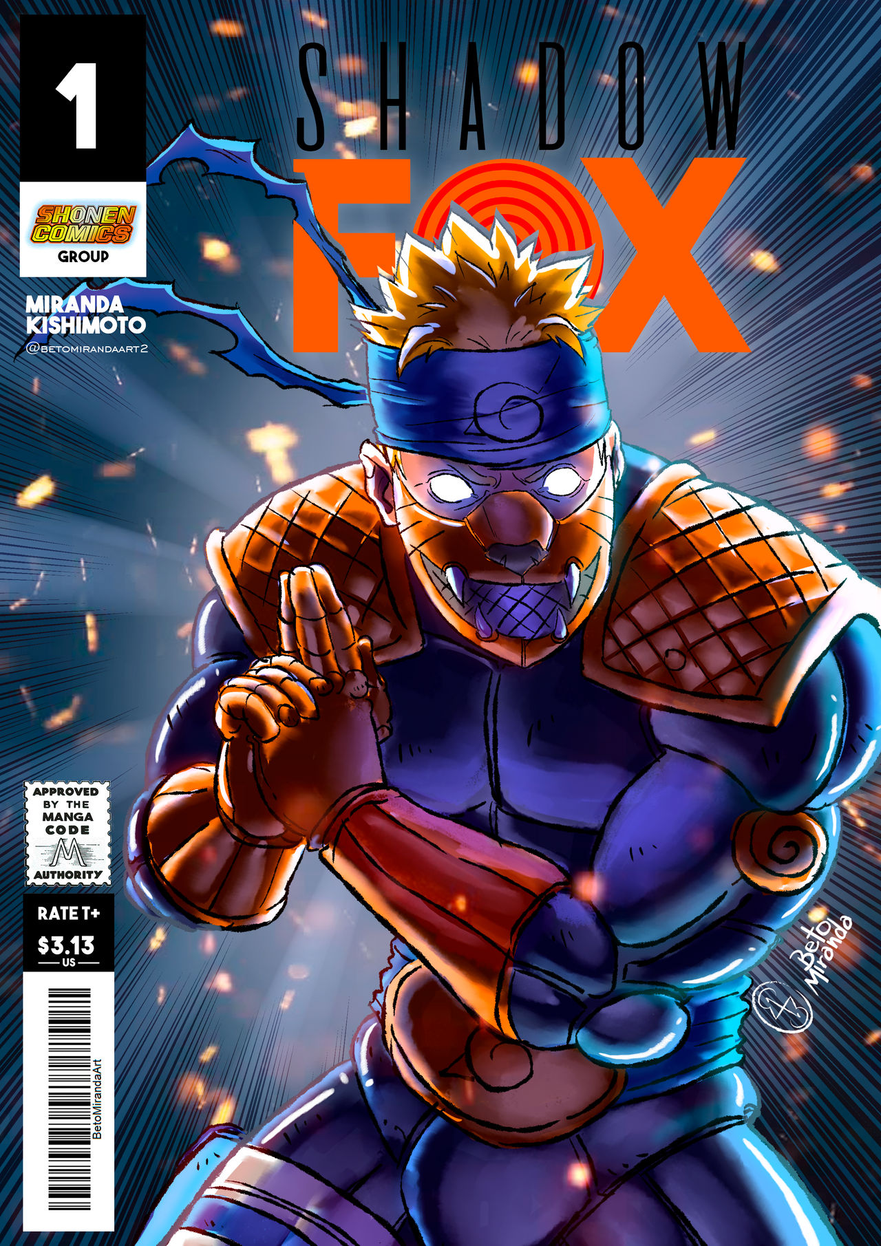 Shonen Comics - Shadow Fox by bob-santiago on DeviantArt