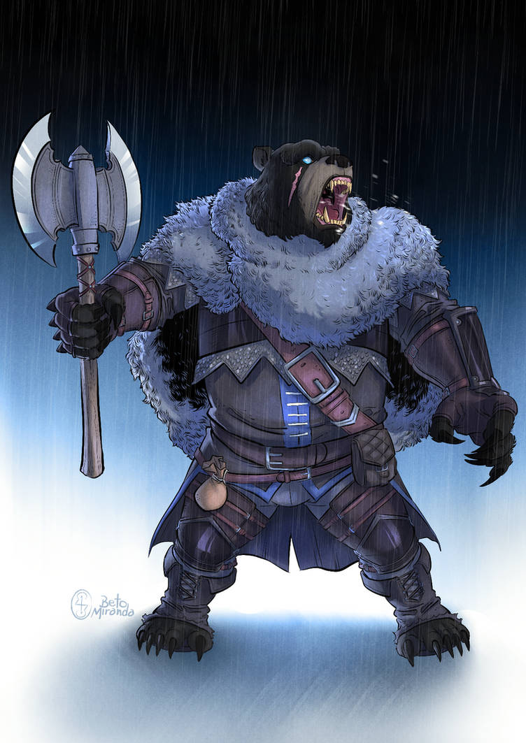 Wildheart Werebear by bob-santiago on DeviantArt
