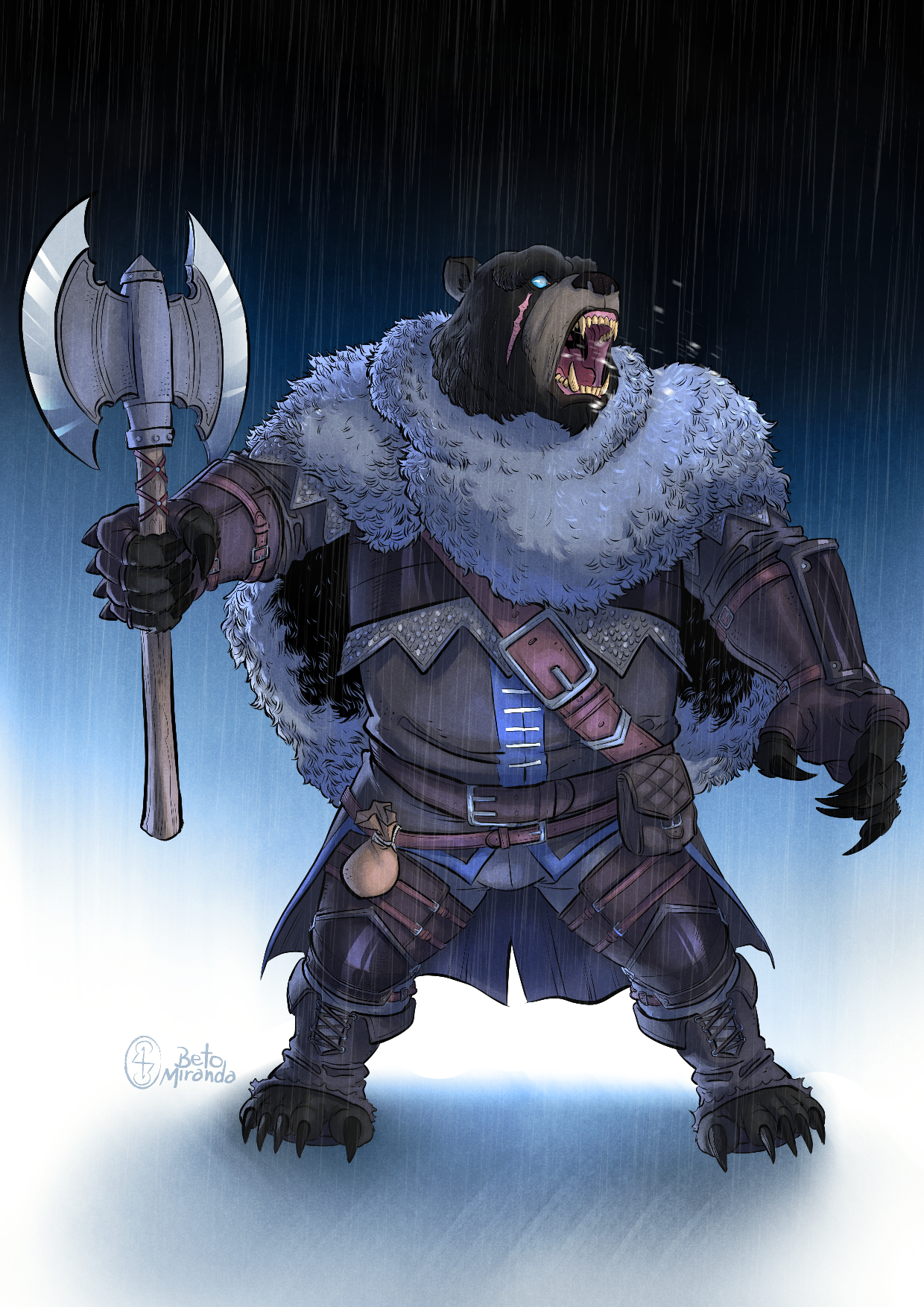 Werebear Buff Wildheart Werebear by bob-santiago on DeviantArt