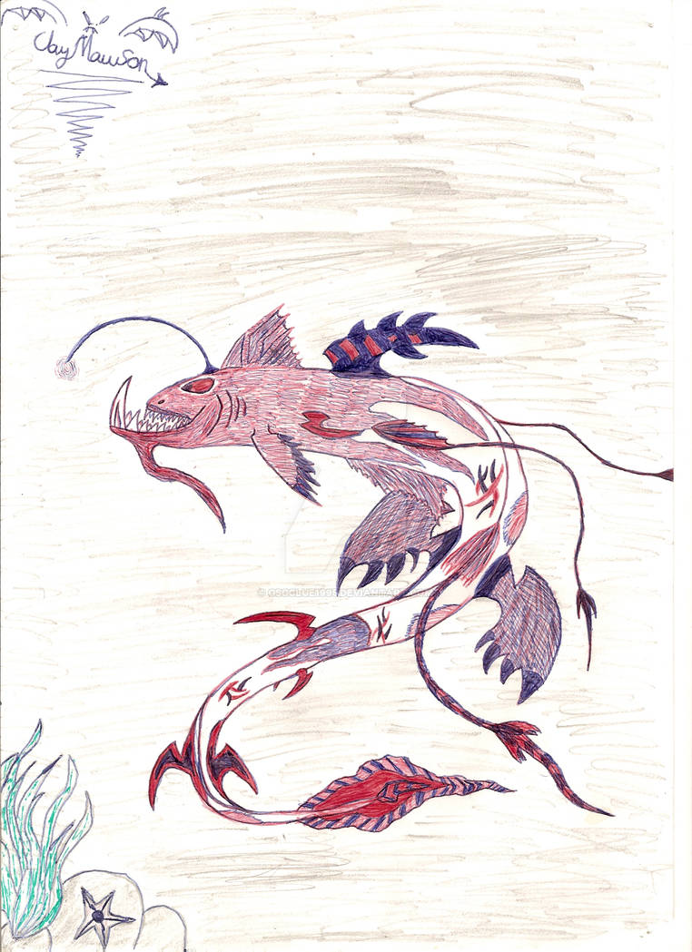 Fish Demon Character Demon Fish by GSGCLUE1995 on DeviantArt