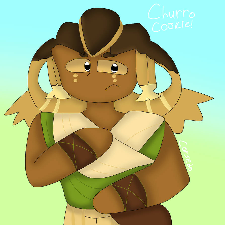 Churro Deviantart Churro Cookie by drippyleo on DeviantArt