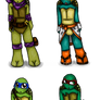 TMNT AU Chibis