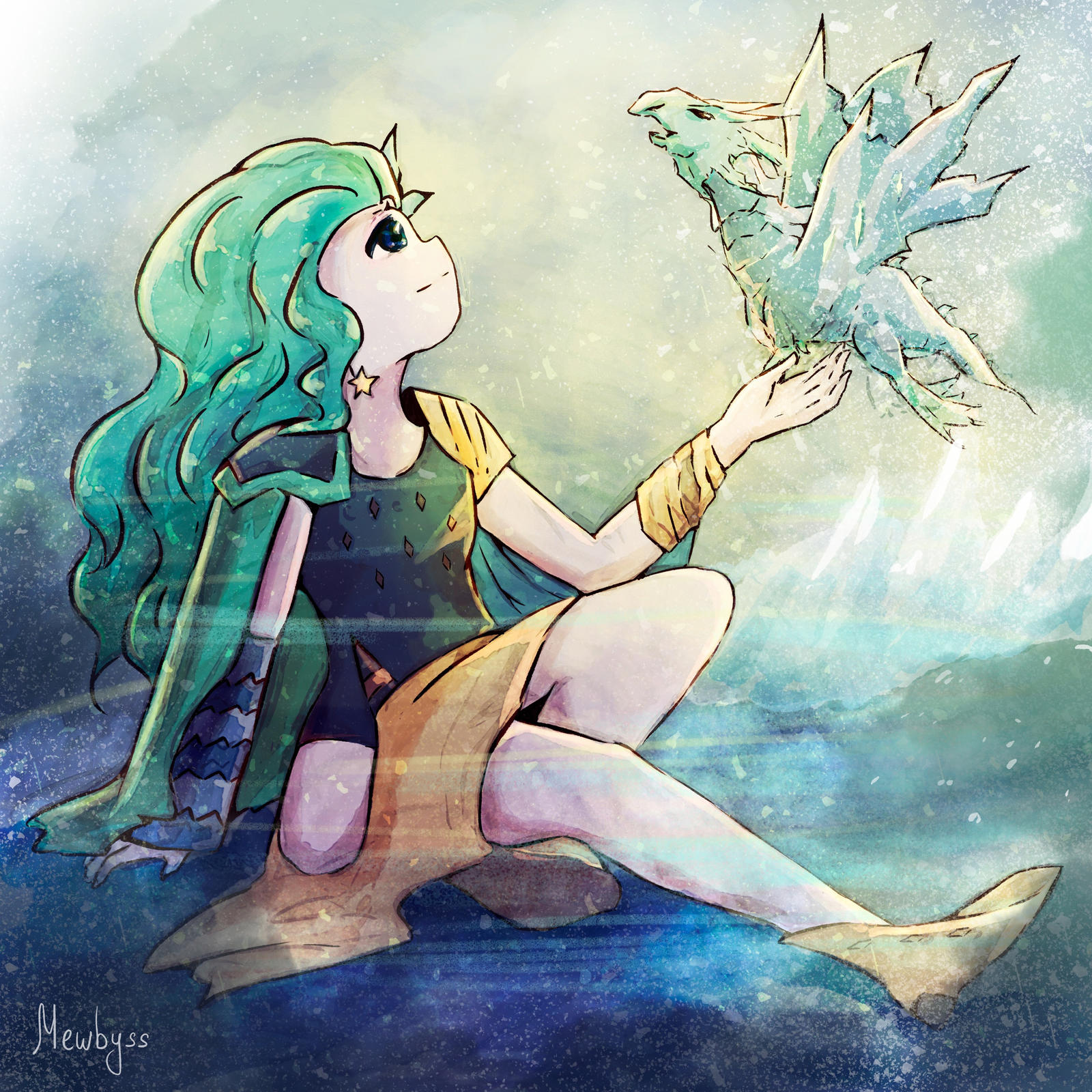 Child Rydia Rydia from Final Fantasy IV by Kari-ari on DeviantArt