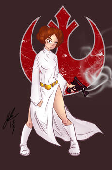 Princess Leia Rebel Rebel