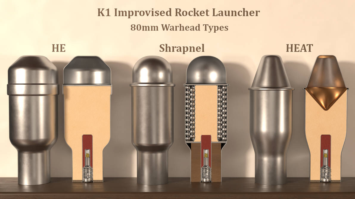 Warhead Colours K1 80mm warheads types by KnightGalahad4560 on DeviantArt