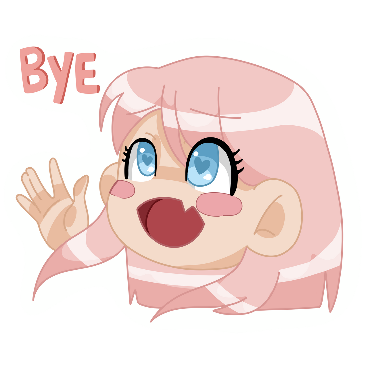 Line Sticker Bye Sticker-Bye by MasterGlucose on DeviantArt