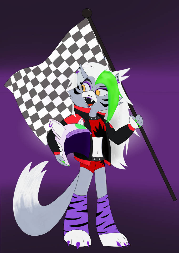 Fnaf:Security Breach - Roxanne Wolf. by Blurey08 on DeviantArt