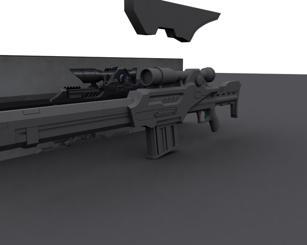 Sniper Model Example sniper model wip5 by terryfunk4life on DeviantArt