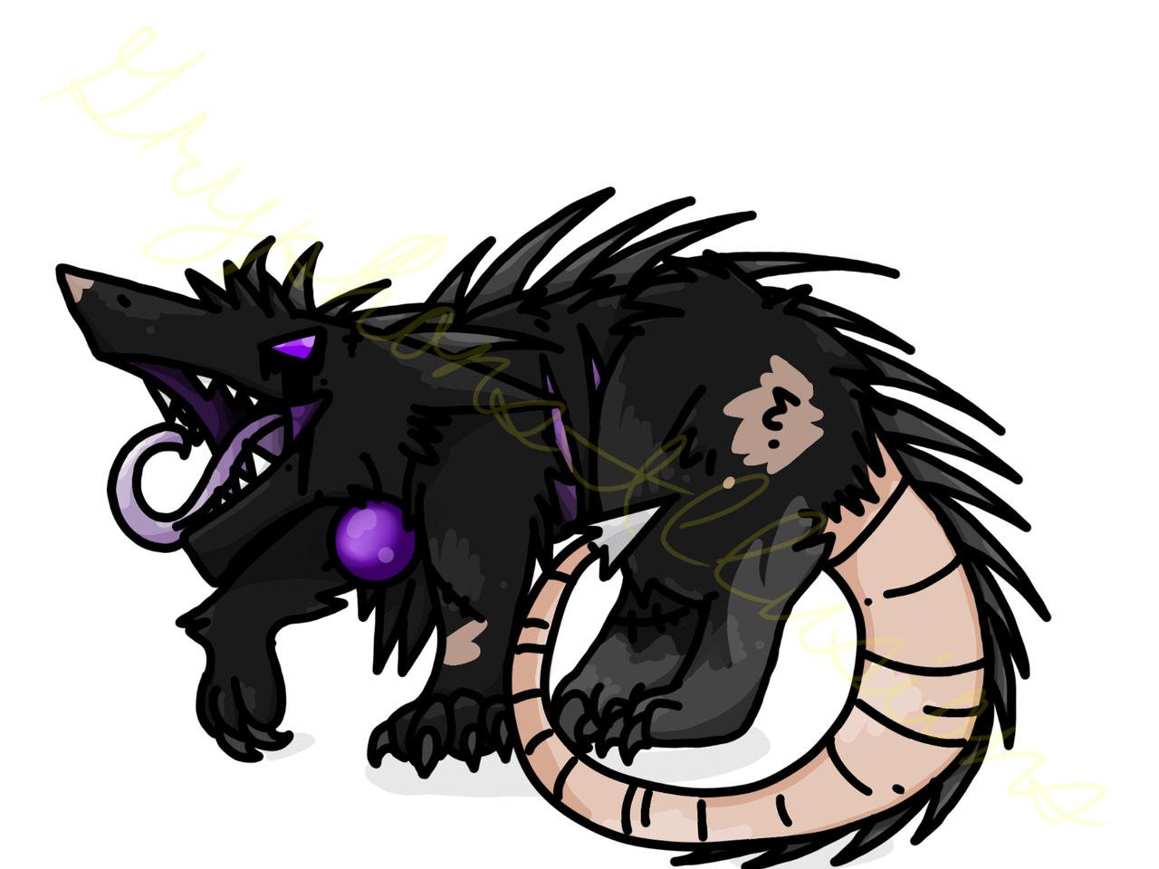 Peripheral Monster Monster by GryphonsIllusions on DeviantArt