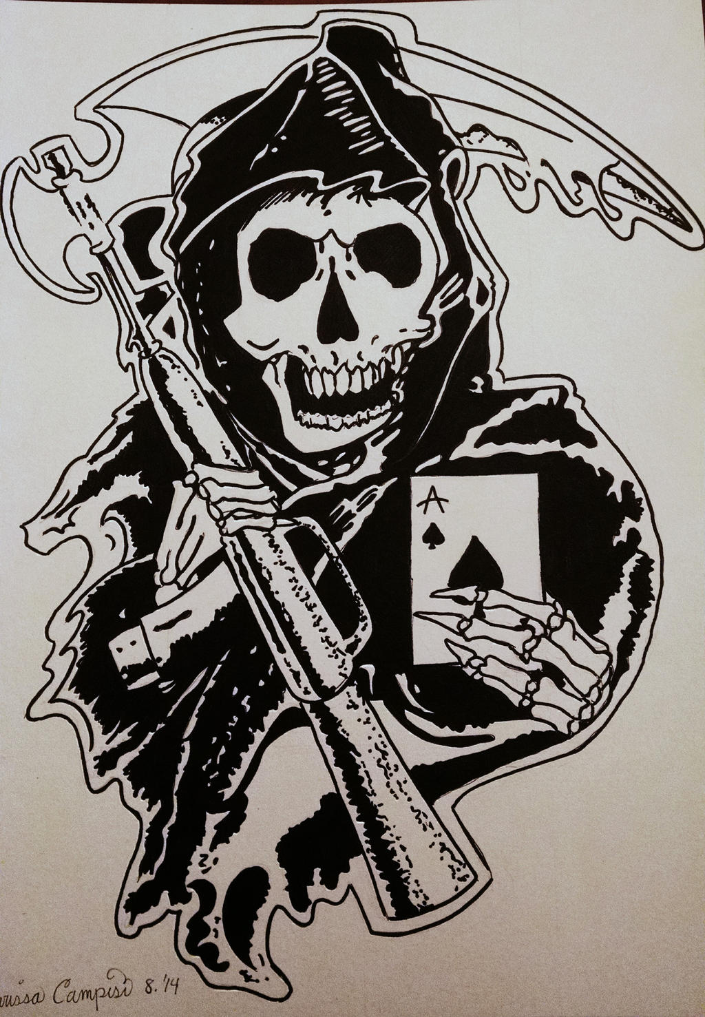 Sons of Anarchy Tattoo Design