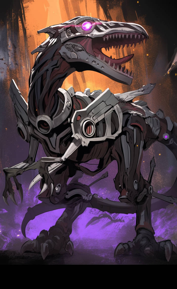 Scrap Raptor by PyroKnight98 on DeviantArt