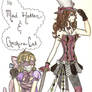 The Mad Hattress and Cheshire