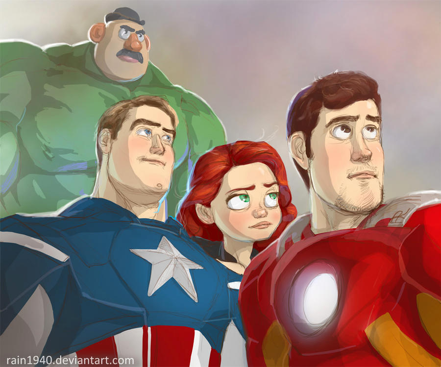 Andy's Avengers by rain1940