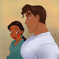 Distracted Tiana