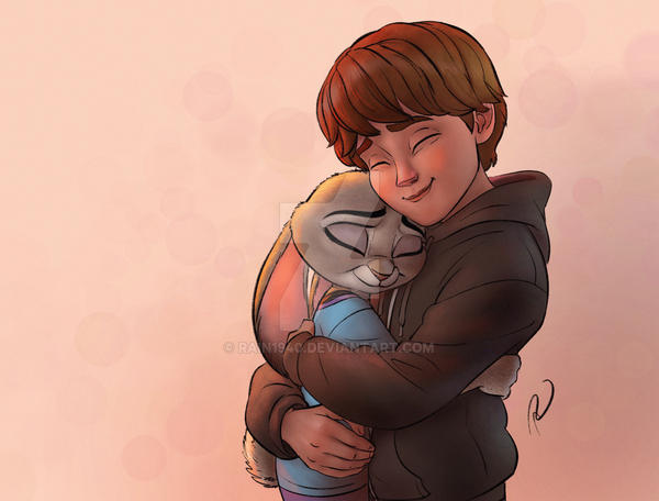 Hug A Rabbit Lenny Bunny hugs by rain1940 on DeviantArt