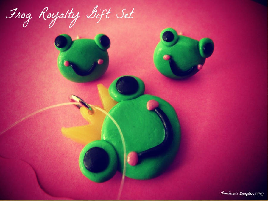 Frog Royalty Gift Set