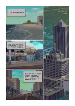 Universe Beach page 1