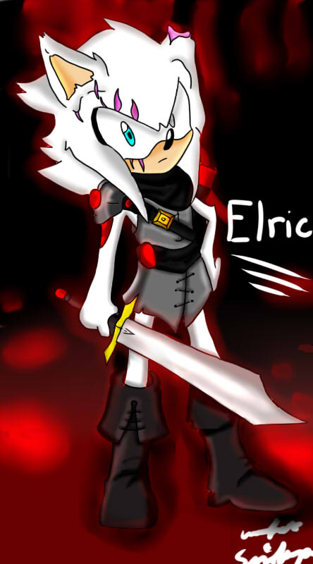 Sonic OC - Elric The Hedgehog