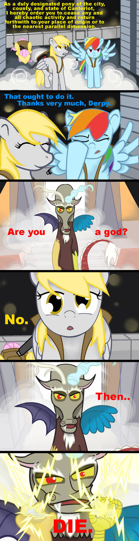 COMIC: Duly Designated Pony by meganschmidt