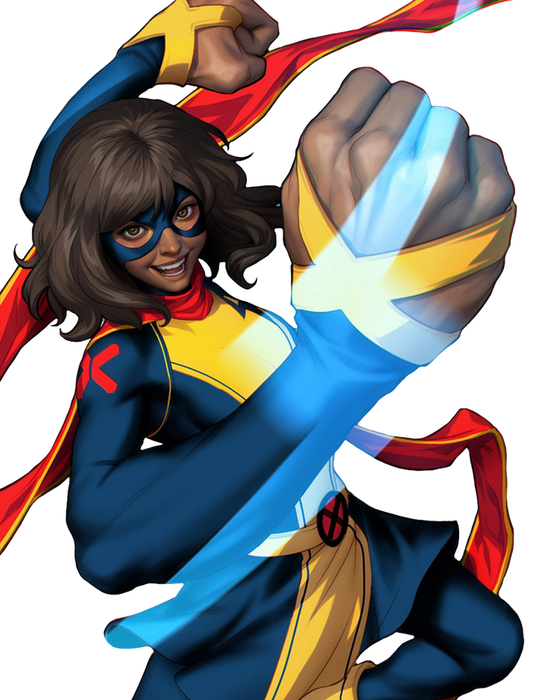 Ms Marvel Kamala Khan render by squirrel-ghost on DeviantArt