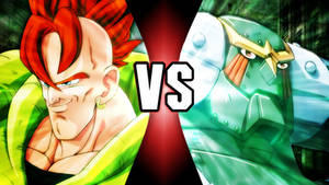 Android 16 VS Pluto (DBZ VS Astro Boy)