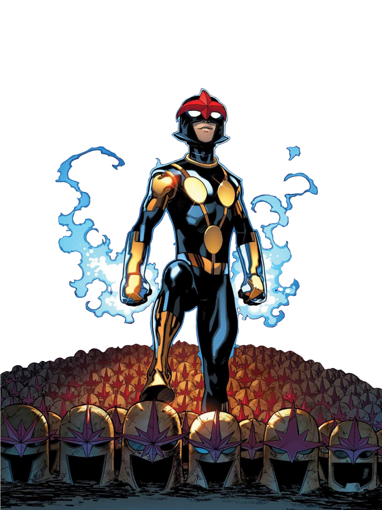 Nova (Sam Alexander) render by squirrelghost on DeviantArt