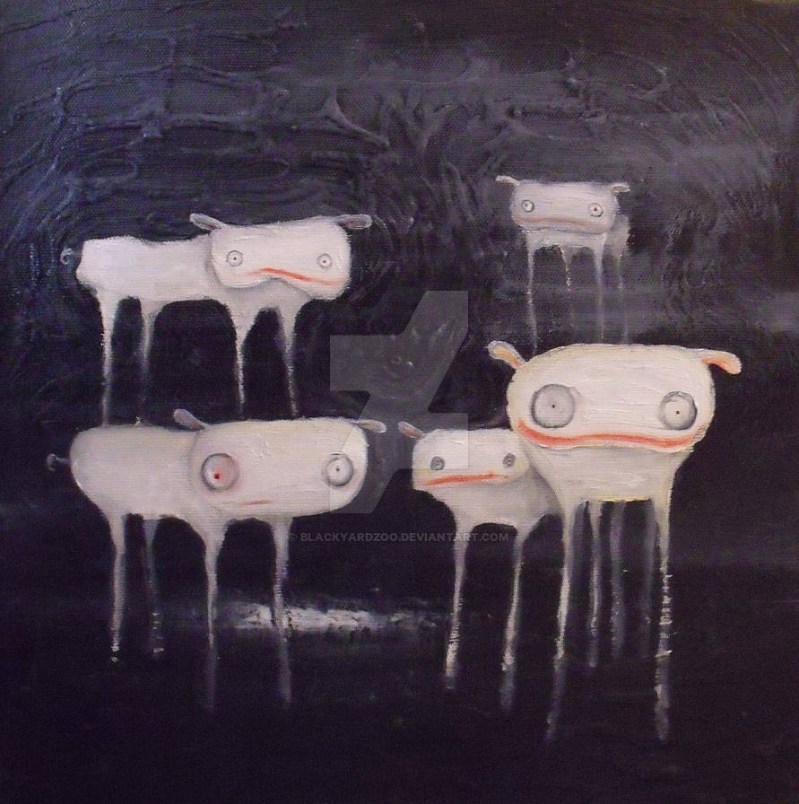 The Cow Family Portrait