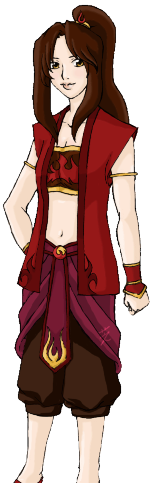 Yuuka Fire Nation Clothes PS