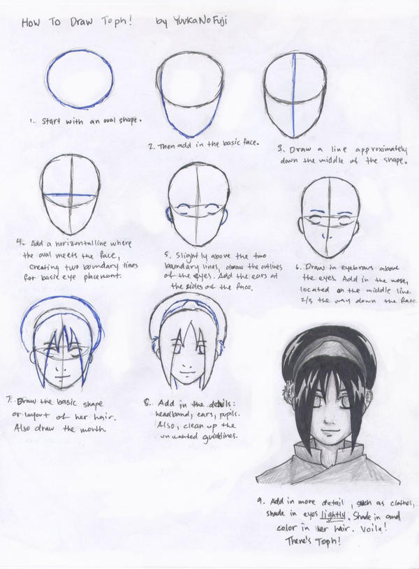 Yay How To Draw Toph Atla By Uchihasae On Deviantart