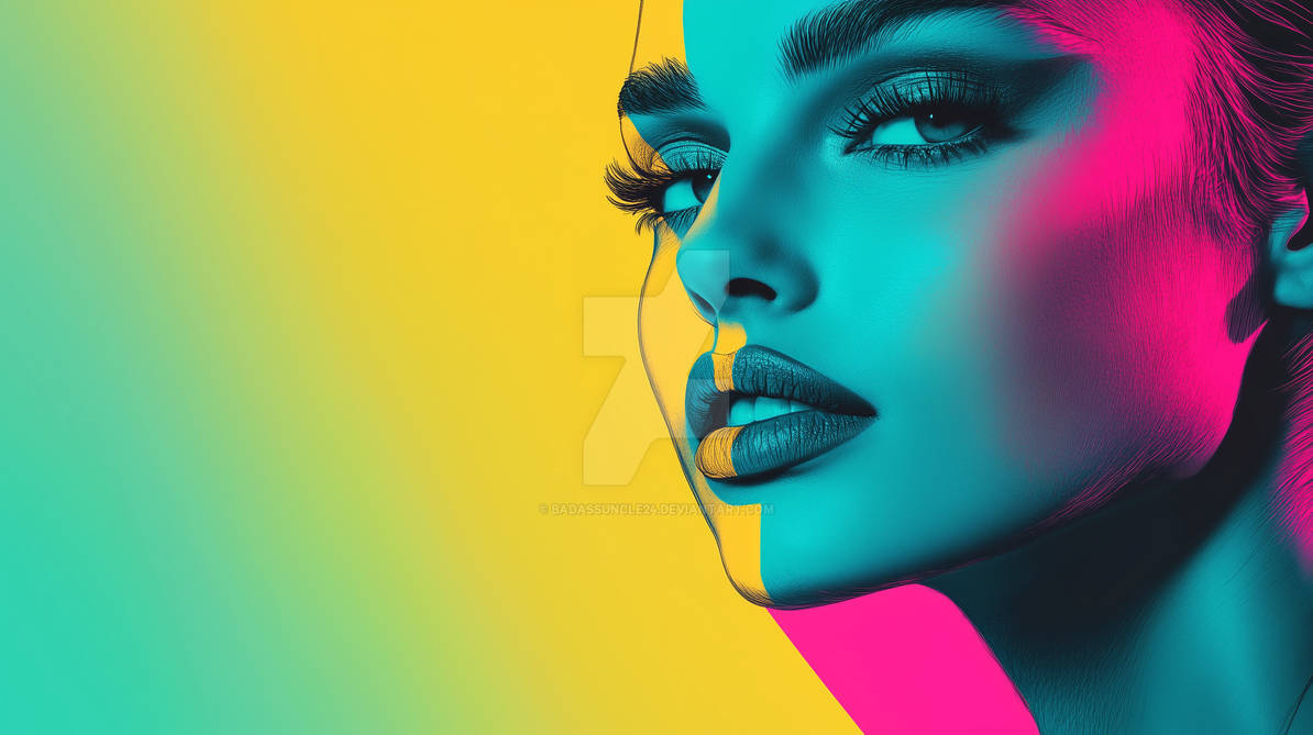 Pop-art portrait6 by Badassuncle24 on DeviantArt
