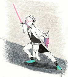 Jedi Spider-Gwen 