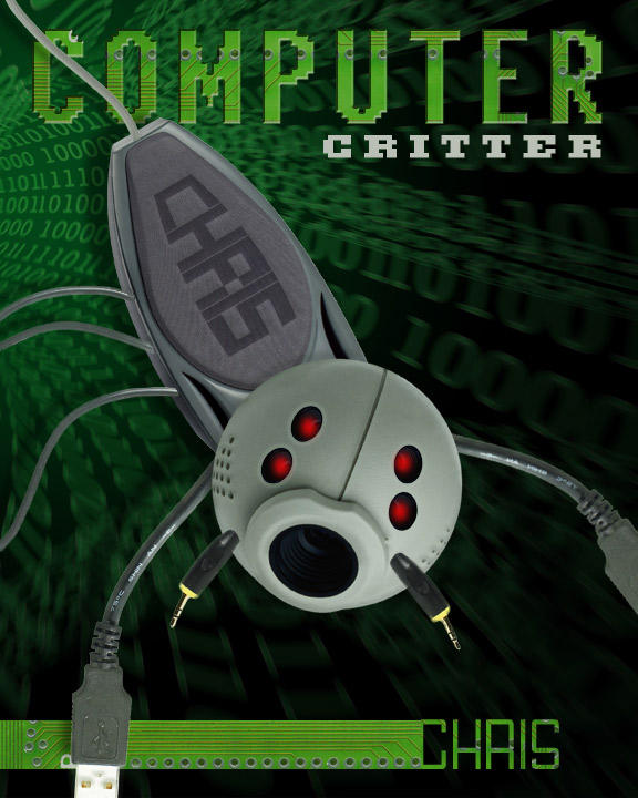 Computer Critter Chris Final by Woodwn on DeviantArt