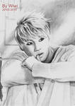 Xia Junsu  as L Lawliet in the Death Note Musical by Wiwis1