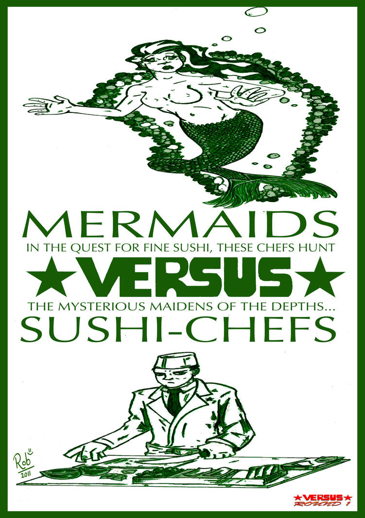 Mermaids Versus Sushi-Chefs: Remastered Edition by exodusproject on ...