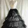 Fluffy hoop skirt