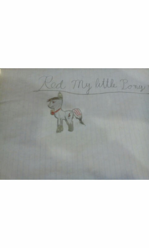 red mlp by redthewolf123 on DeviantArt