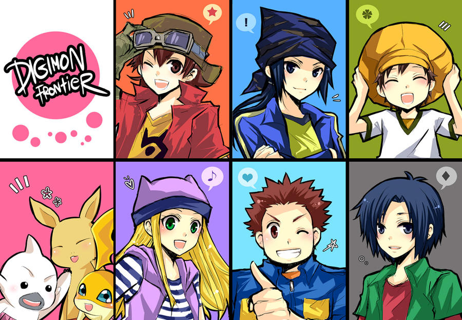 Power Rangers Digimon Frontier Deviantart Digimon Frontier by kaokmchan on DeviantArt