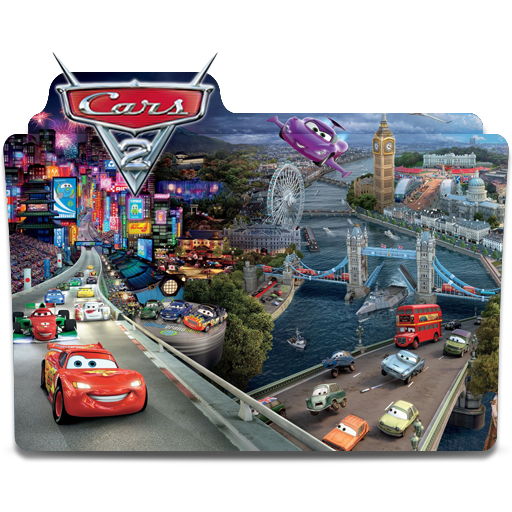 Cars Collection Folder Icon Cars 2 Movie Folder Icon by SharatJ on DeviantArt
